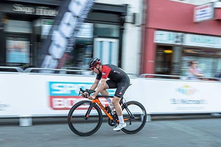 Jack tackles the urban course